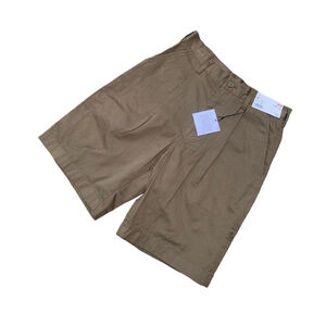 Uniqlo x JW Anderson Tan Brown Roll-Up Shorts Size XS New With Tags
